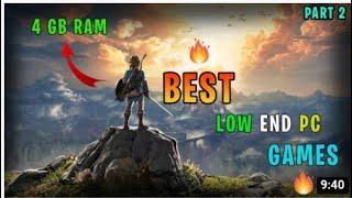 Top 10 low end/Potato PC - ACTION and ADVEBTURE games || Awesome storyline