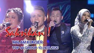 SAKSIKAN  KONSER TOP 44 Group 10  Malam ini | 04-03-2020 | LIDA 2020