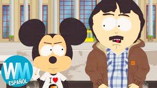 ¡Top 10 Veces que SOUTH PARK se burló de DISNEY!