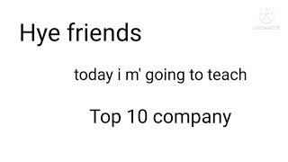 USA Top 10 company.