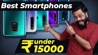 Top 5 Best Mobile Phones Under ₹15000 Budget ⚡⚡⚡ June 2020