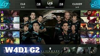 CLG vs Cloud 9 | Week 4 Day 1 S10 LCS Summer 2020 | CLG vs C9 W4D1