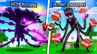 THE WITHERSTORM vs MUTANT MINECRAFT CREATURES!