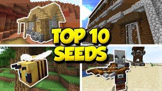 TOP 10 SEEDS for MINECRAFT 1.15.2! (Minecraft Java Edition Seeds)