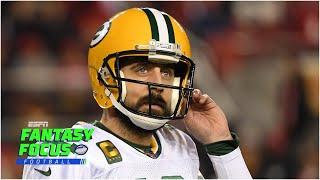 Is Aaron Rodgers a top 10 fantasy QB | Fantasy Focus Live