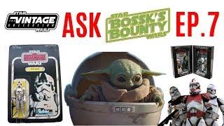 Vintage Collection Baby Yoda? More Clone Wars Figures? New Rise of Skywalker Figures? | Ask Bossk!