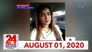 24 Oras Weekend Express: August 1, 2020 [HD]