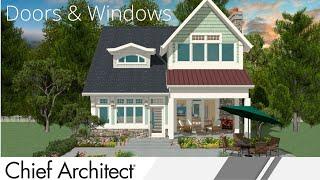 Doors and Windows in Home Designer