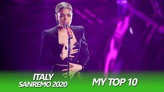 SANREMO 2020 | My Top 10 | Eurovision Italy