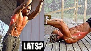 Can You Train LATS Without Weights/Machines/Pull Ups/Rows? 5-10 LAT Exercises