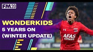Top 10 Wonderkids 5 years on FM20 - 10 amazing wonderkids in Football Manager 2020 (Winter Update)