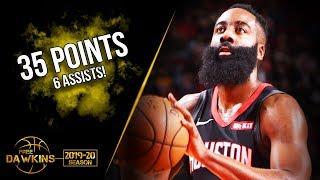 James Harden Full Highlights 2019.12.31 vs Nuggets - 35 Pts, 6 Asts! | FreeDawkins