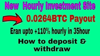 Randomix.org new lounch hourly investment site| 0.0264BTC payout| Eran- upto +110% hourly in 35 hour