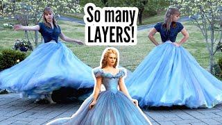 I Used $50/yd Fabric for Cinderella's Skirt | 10,000 Swarovski Crystals + Yumissima Fabric