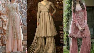 Top 10+ Beautiful Sharara and garara images for girls // Wedding dress designs