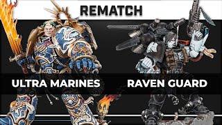 Table Top Simulator Warhammer 40k Battle Report: Ultra Marines vs Raven Guard