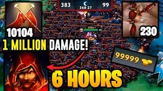 6 Hours Game, Legion +10104 Duel, 1 MILLION DAMAGE Epic Dota 2