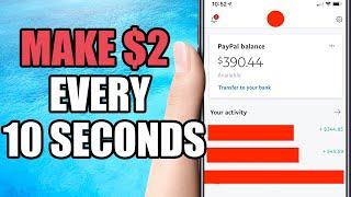 Make $2 Every 10 Seconds OVER AND OVER *NEW* [Make Money Online Tutorial]