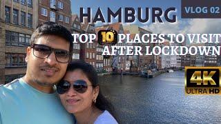 TOP 10 PLACES TO VISIT IN HAMBURG | COMPLETE TRAVEL GUIDE | TRAVEL VLOG 2021