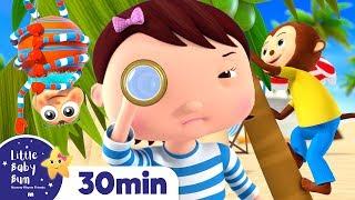 Hide and Seek Song! +More Nursery Rhymes & Kids Songs | ABCs and 123s | Little Baby Bum