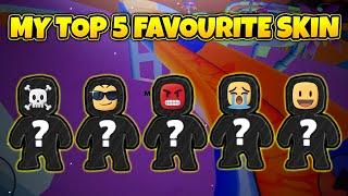 My Top 5 Favourite Skin In Stumble Guys | Mr Volnex