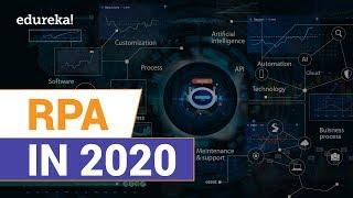 RPA in 2020 | Learn RPA | RPA Tutorial for Beginners | RPA Training | Edureka