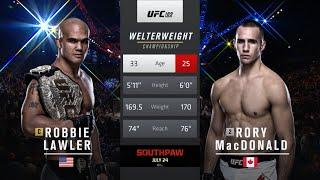 Free Fight: Robbie Lawler vs Rory MacDonald 2