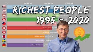 Top 10 Richest People In The World 1995 - 2020