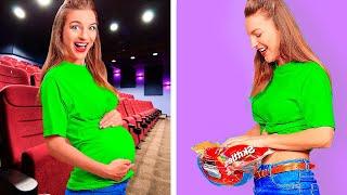 BEST WAYS TO SNEAK FOOD! || Funny Sneaking Hacks by 123 Go! Genius!