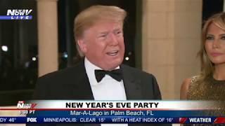 "THIS WILL NOT BE A BENGHAZI" President Trump says ahead of entering Mar-A-Lago NYE party