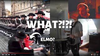 Top Secret Drum Corps REACTION - 16 Year Old Plays Along Side