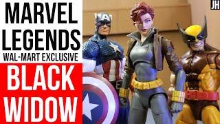 Hasbro 2020 Marvel Legends Wal-Mart Exclusive Black Widow Figure! Gray Suit Action! LOTS OF POSING!