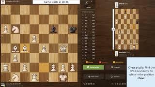 Reaching the ultimate checkmate position against Jimmy (video also contains a Chess puzzle).