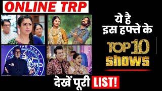 Online trp : Here're top 10 shows of this week!