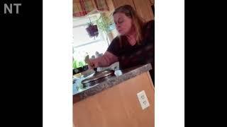 How A Mother Deals With Phone Scammers! - (Mother Puts Phone Scammers Under Pot Lid And Bangs On It)