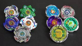 Beyblade (1999) VS Beyblade Metal Fight (2008) | Beyblade Burst Remake Team Battle