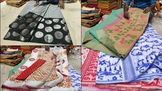 Madina Latest Tissue, Lenin & cotton Sarees collection with best Price | SMSH