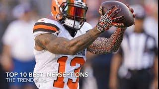 Top 10 Best Interceptions|The Trend Kids