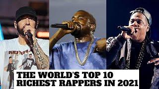 The World’s Top 10 Richest Rappers in 2021 | TOP 10 HUb