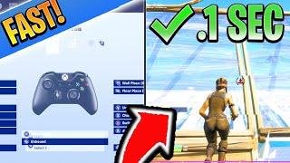 HOW TO BUILD 10x FASTER on CONTROLLER! HOW to BUILD FASTER in Fortnite! (Ps4/Xbox Fortnite Tips)