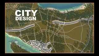 EP 5 | Road Layout For The First City | Cities Skylines