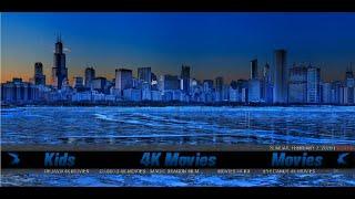 BEST 4K KODI 18.5 BUILD!! FEBUARY 2020 ★LUXURY BLUE MAGIC★ FREE 4K MOVIES  AND FREE LIVE TV