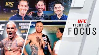 UFC 274: Fight Day Focus | Justin Gaethje, Charles Oliveira & Rose Namajunas