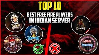TOP 10 BEST FREE FIRE PLAYERS IN INDIAN SERVER❤️|•10 BEST MOBILE PLAYERS.|•
