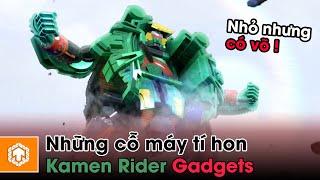 Tổng hợp những cỗ máy hỗ trợ tí hon của các series Kamen Rider | Kamen Rider | Ten Tun