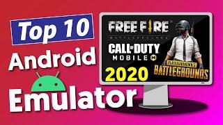 Top 10 Best Android Emulators for PC 2020 | Play Pubg FreeFire COD