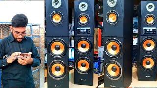 Monster Dj System For Home (Real Sound Test) Top Box & Solid Bass | Top Speaker Collection