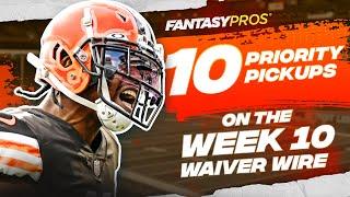 Top 10 Waiver Wire Pickups for Week 10 (2021 Fantasy Football)