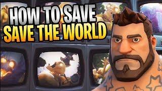 How To Save SAVE THE WORLD? Top Community Suggestions And Requests