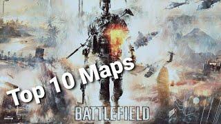 Battlefield ||Top 10 Maps of ALL TIME! -by JackFrag